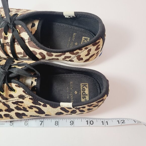 Kate Spade New York x Keds Leopard Print Sneakers | Size 10 - Picture 11 of 16